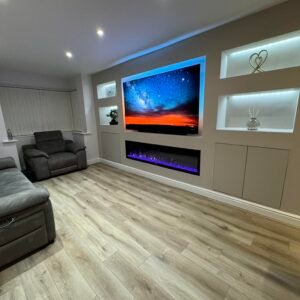 Custom Made Media Wall