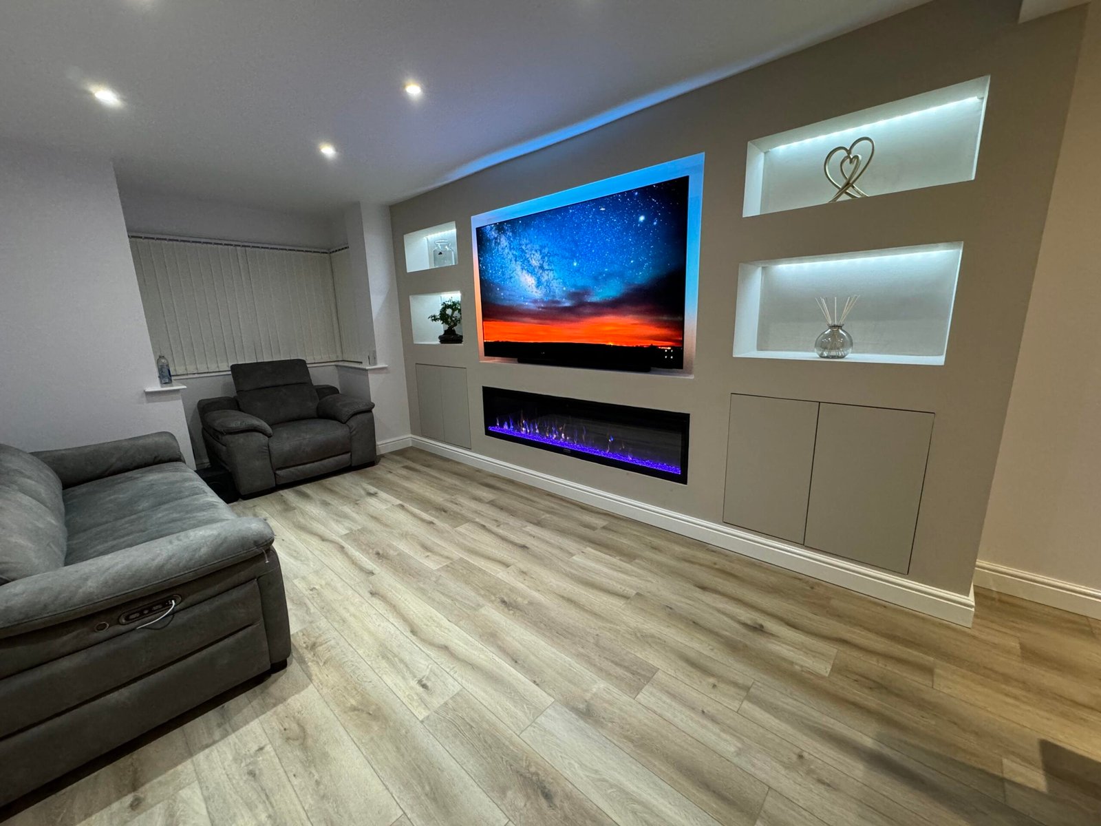 Custom Made Media Wall